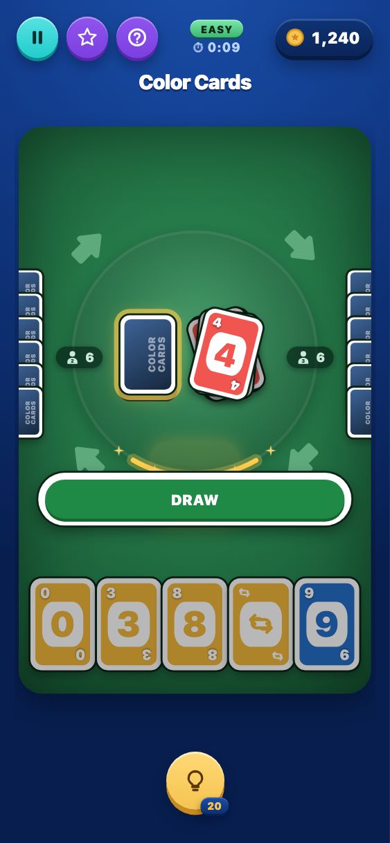 Color Cards - Easy