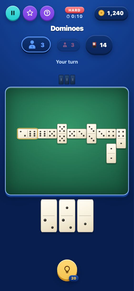 Dominoes - Hard