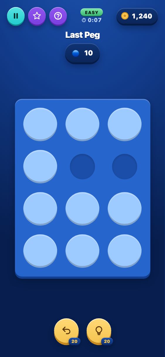 Last Peg - Easy