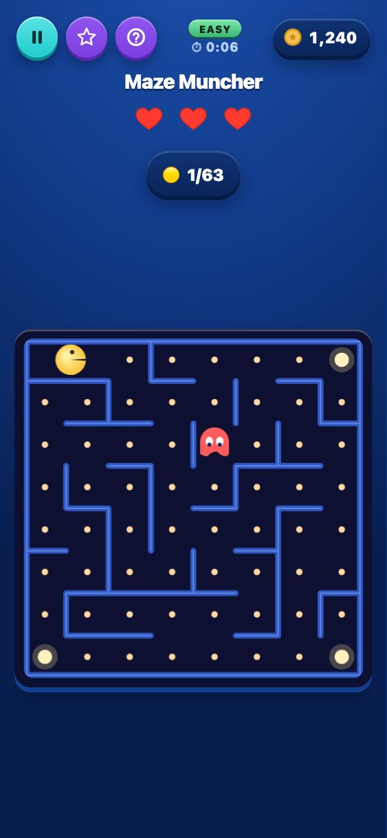 Maze Muncher - Easy