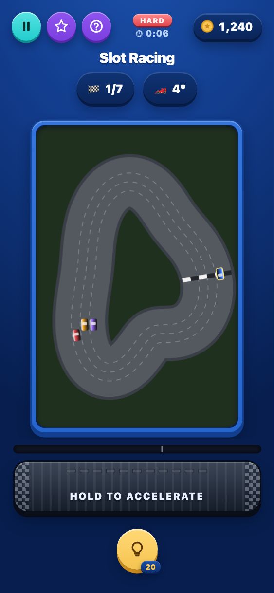 Slot Racing - Hard