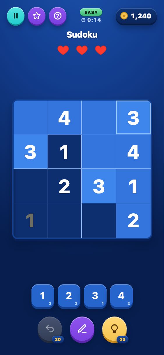 Sudoku - Easy